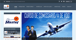 Desktop Screenshot of emaster.com.br